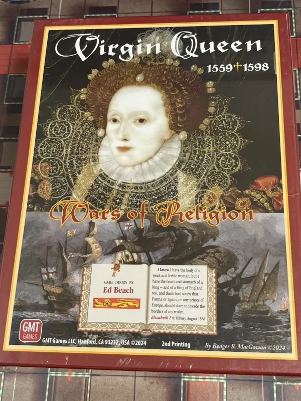 Virgin Queen, donated by GMT Games