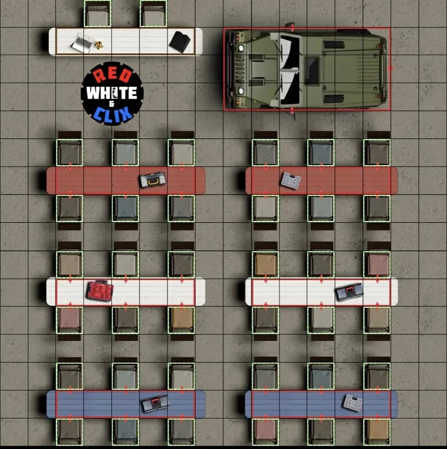 RWC '25 Indoor HeroClix map