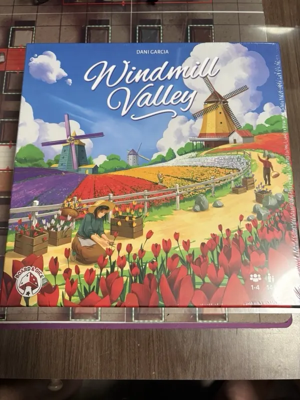 Windmill Valley, donated by Board & Dice