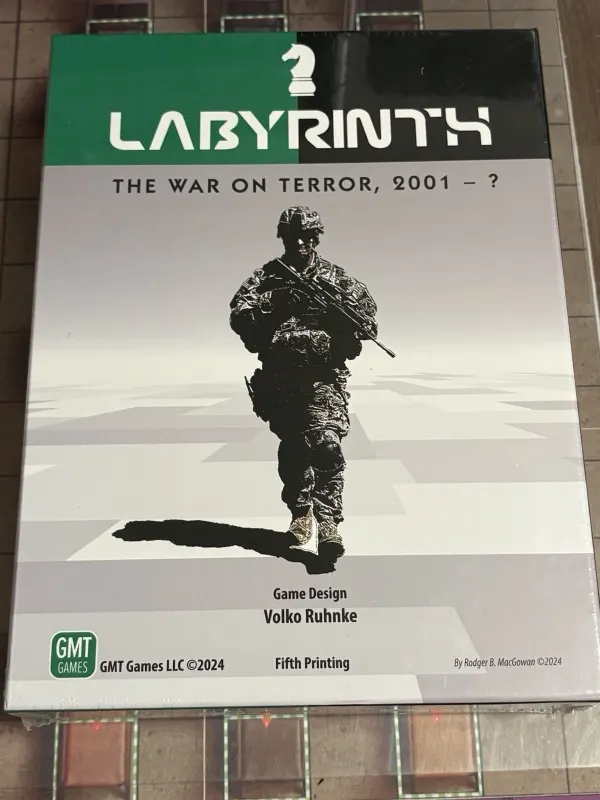 Labyrinth: The War on Terror, donated by GMT Games