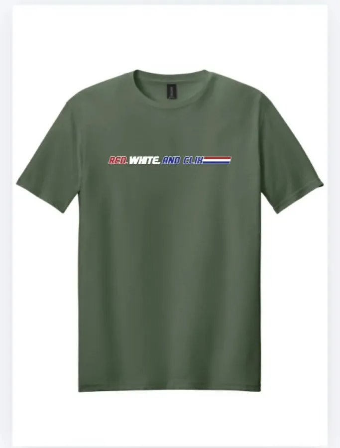 Red. White. And Clix. T-shirt