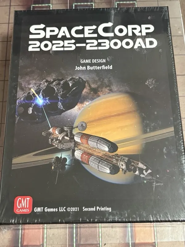 SpaceCorp: 2025-2300 AD, donated by GMT Games